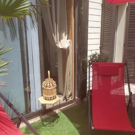 Val Fan Apt Tout Confort Océan Très Cosy Parking Privé Wifi Grande Terrasse Et Véranda à 2 Mn De La Plage 1 Grand Lit Et 1 Canapé Lit Personnes Max 4 Appartement